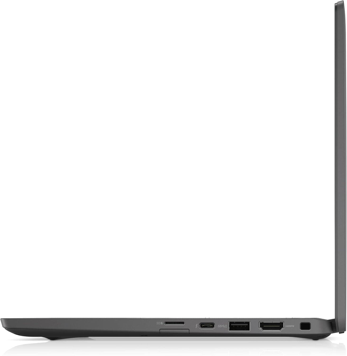 숫자 안내선 없이 포트가 보이는 Dell Latitude 7320 오른쪽 측면 이미지