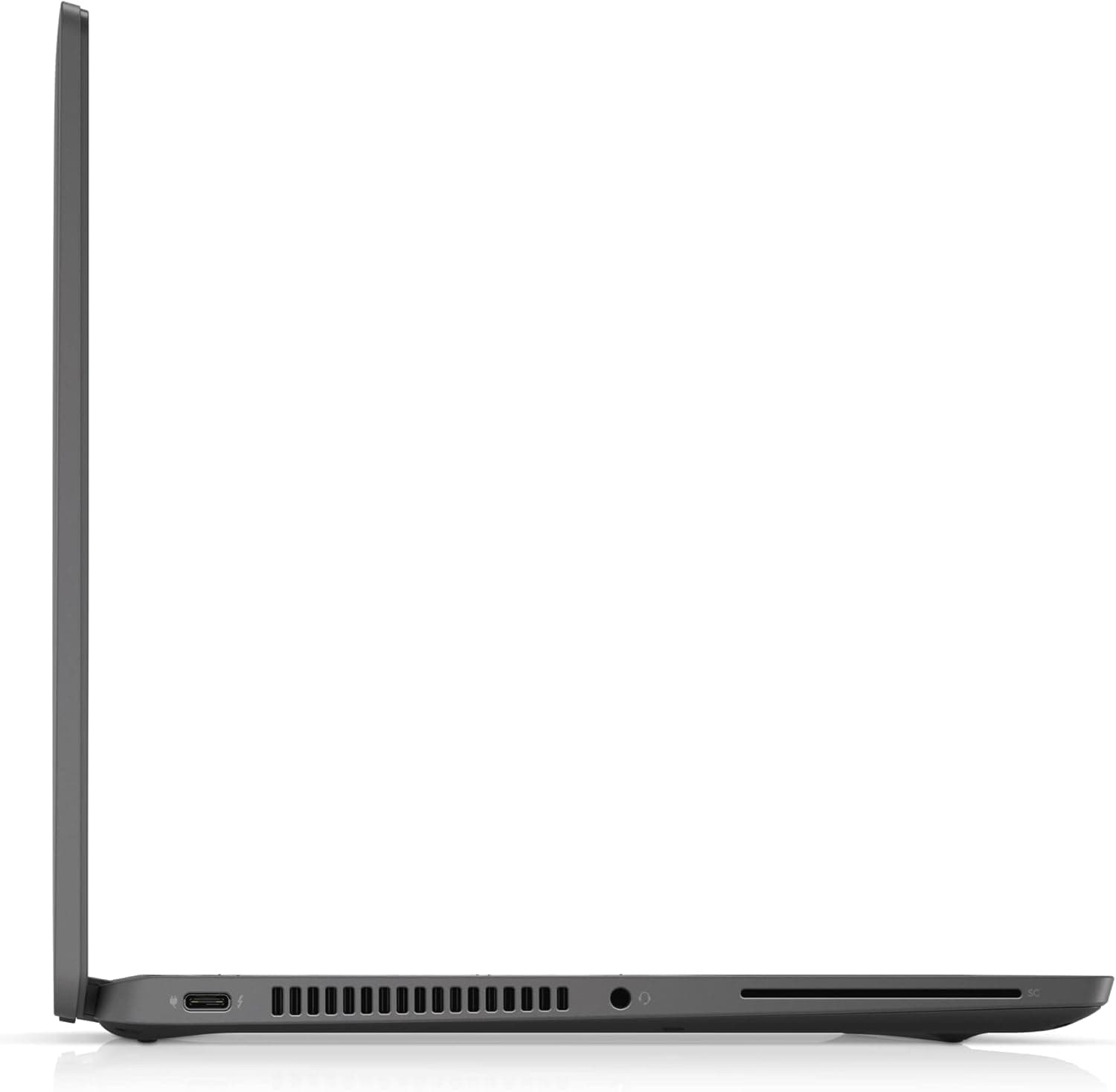 숫자 안내선 없이 포트가 보이는 Dell Latitude 7320 왼쪽 측면 이미지