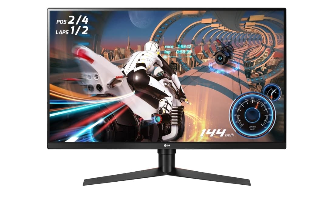 LG 32GK650F 모니터 공식 정면 이미지