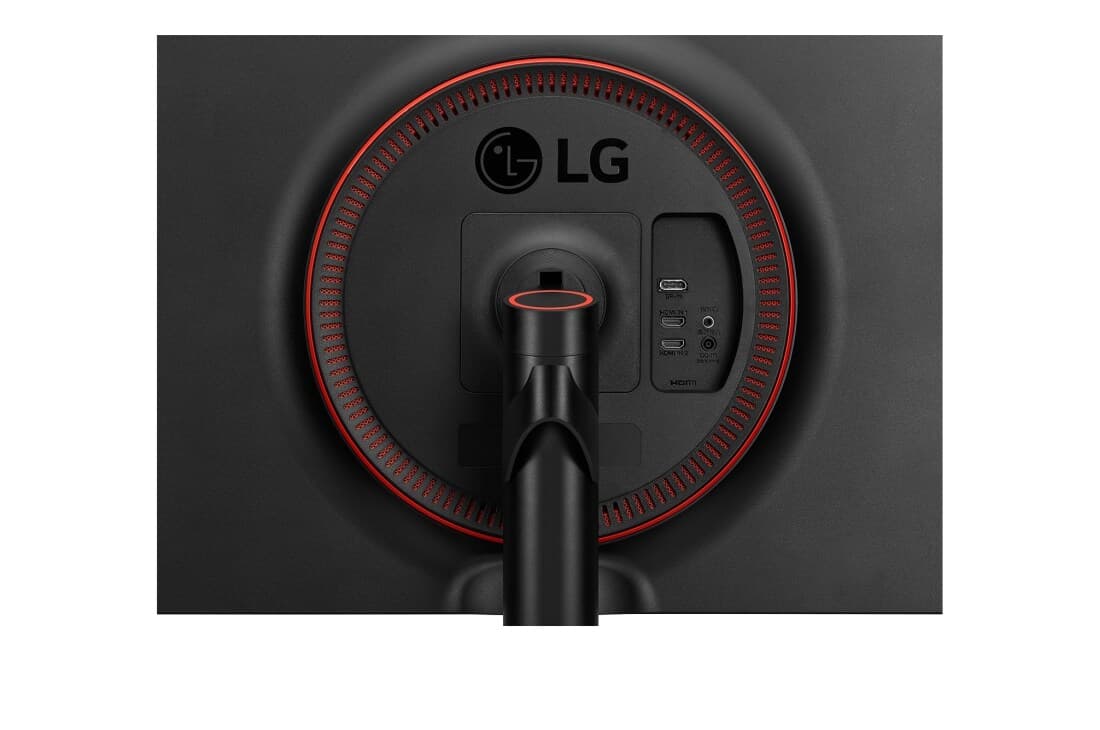 LG 32GK650F 후면 입력 단자 공식 상세 이미지