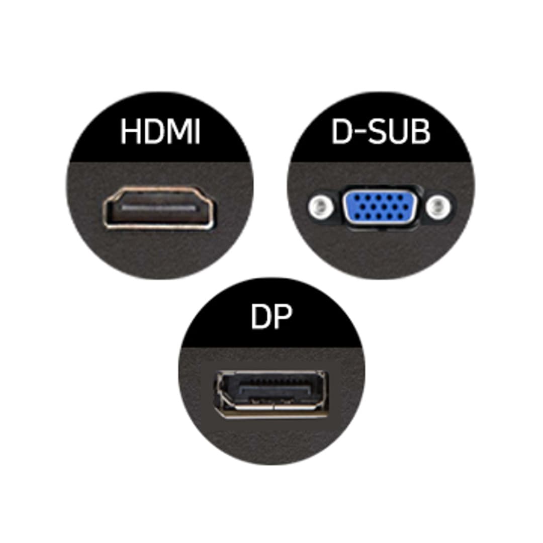 Dell P2719H HDMI, VGA, DisplayPort 영상 입력 이미지
