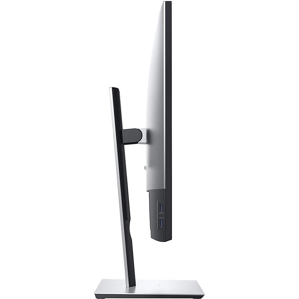 Dell U3219Q 측면 USB 단자와 조절형 스탠드