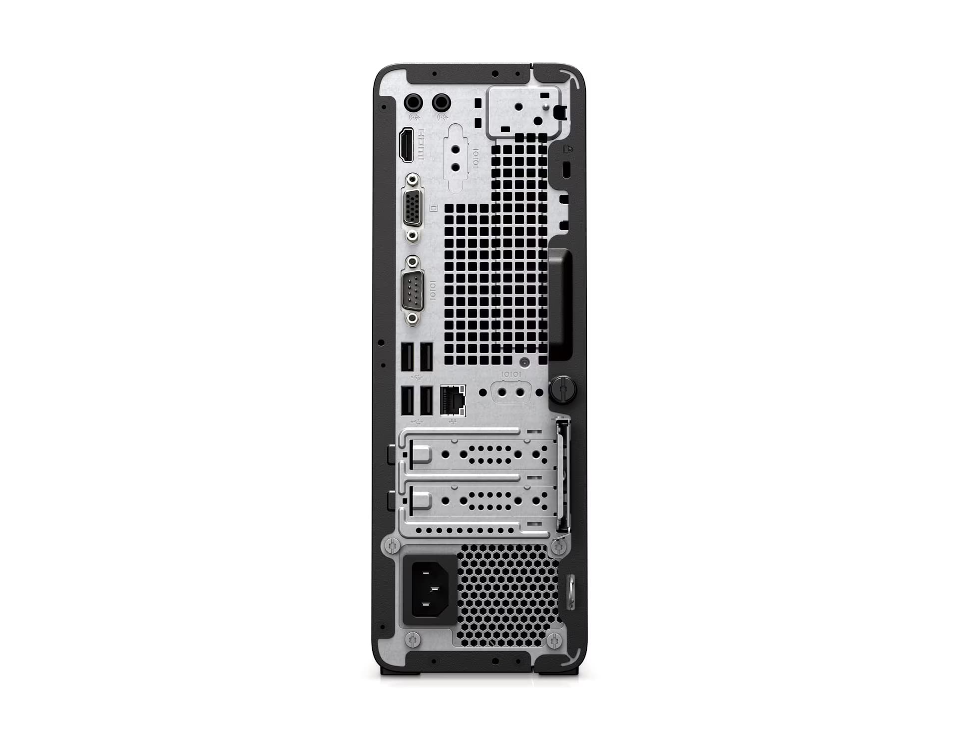 HP 280 G5 SFF 후면 연결부 공식 이미지