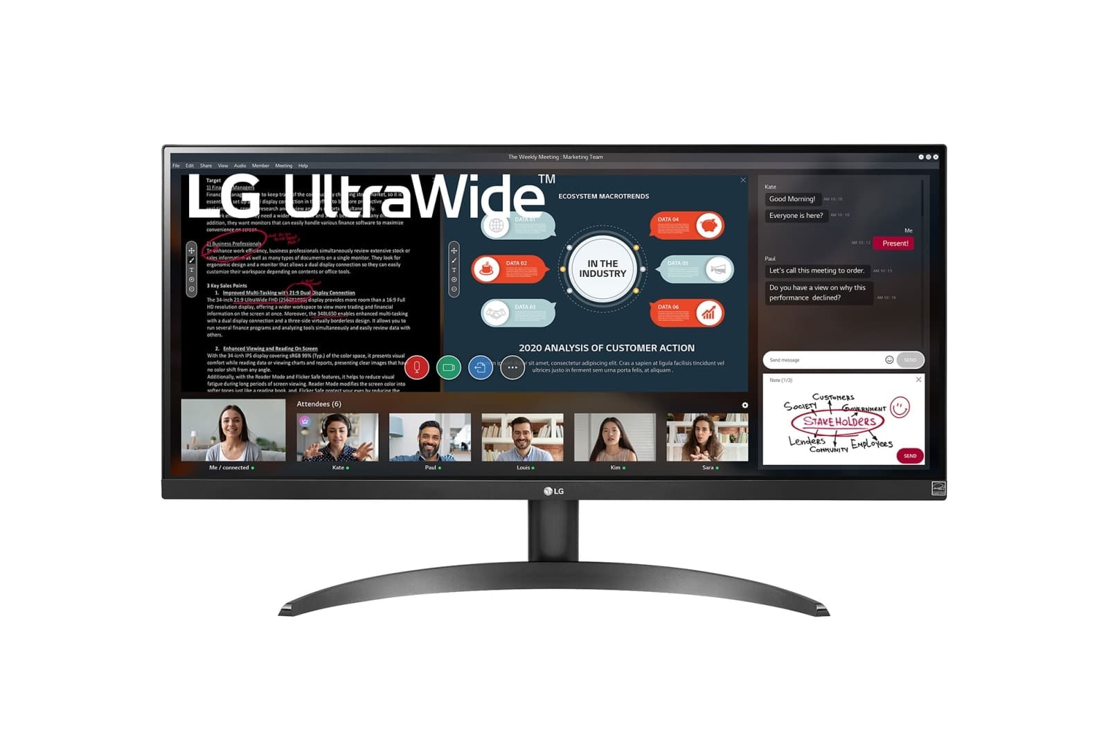 LG 29WP500 정면