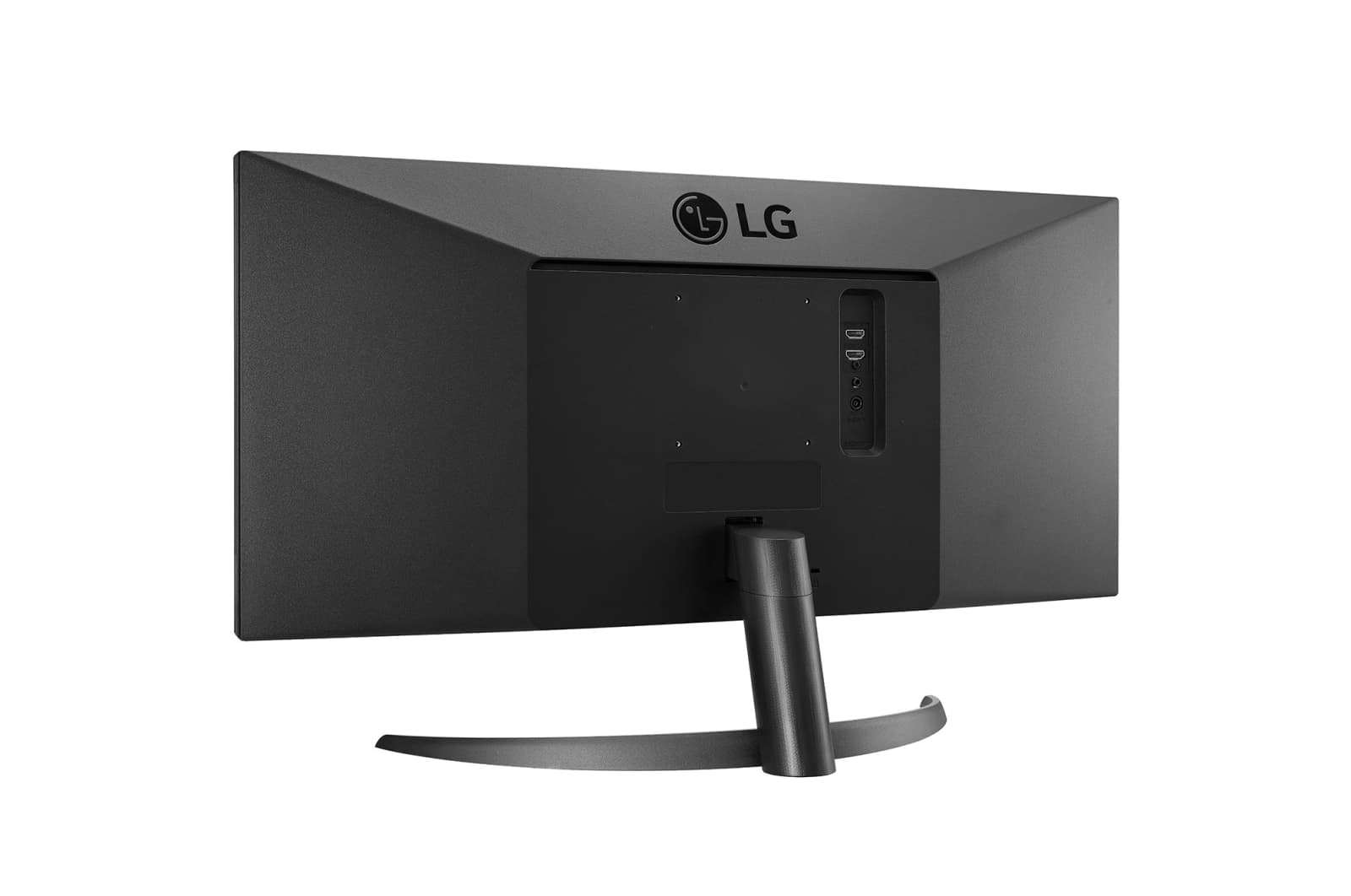 LG 29WP500 후면 HDMI 2개와 헤드폰 출력, 전원 입력