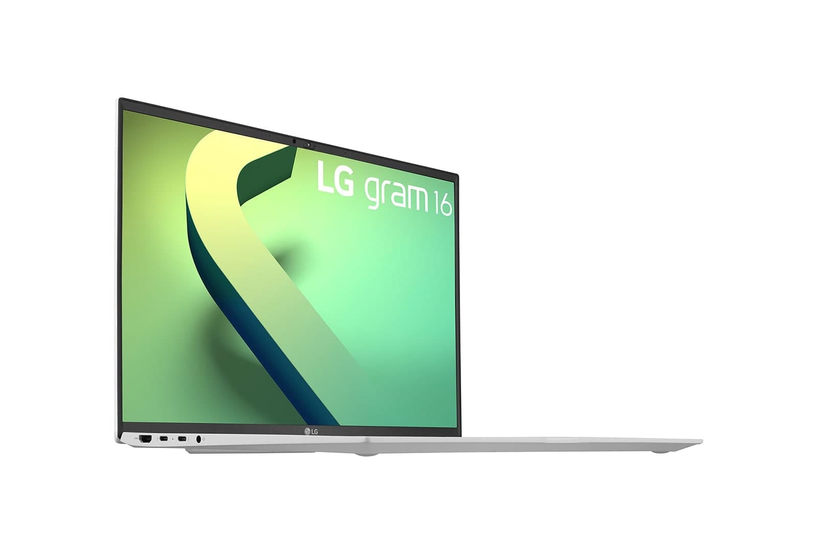 LG 그램 16Z90Q 좌측 HDMI, USB-C와 오디오 단자 공식 이미지